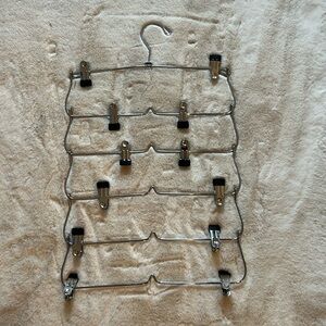 Pants Hanger with 6 rows of clips